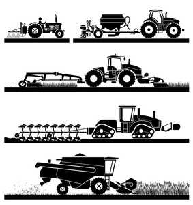 农业机械化图标