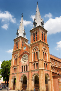越南大教堂罗西利卡胡志明市