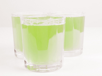 绿色苹果汁