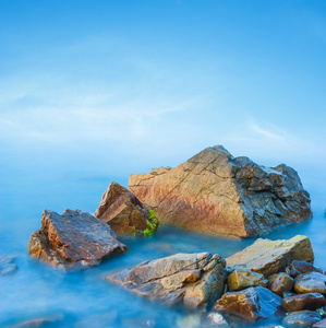 岩石的海岸