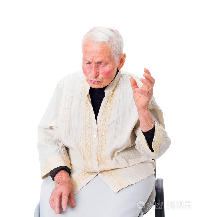 脾气暴躁的奶奶