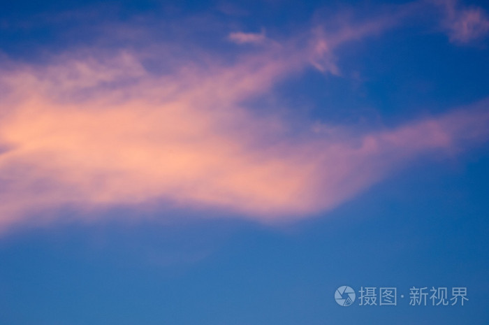 天空云纹理, 背景。戏剧性的棉花糖天空云纹理背景