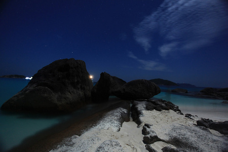 夜景观湾