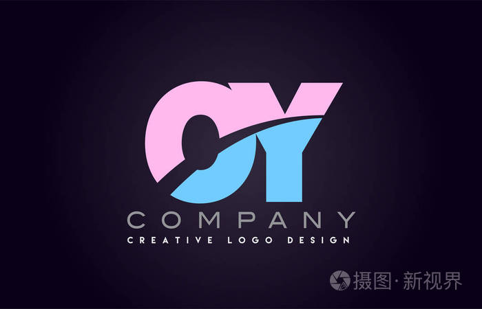 oy 字母表字母联接字母标志设计