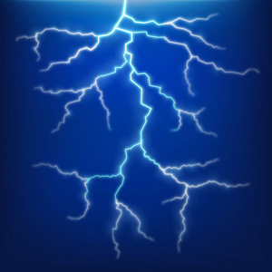 打雷的背景图片图片