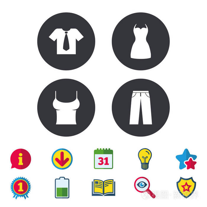 服装品牌商标图片大全（衣服上图标大全图片）