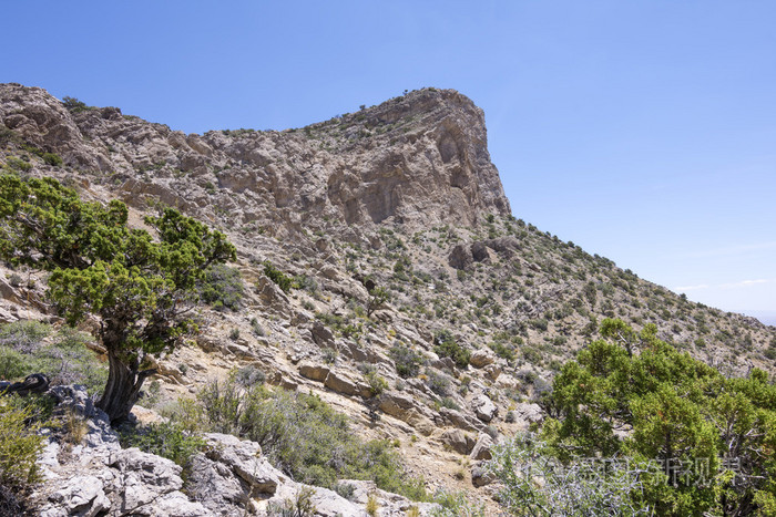 内华达州红岩国家保护区峰