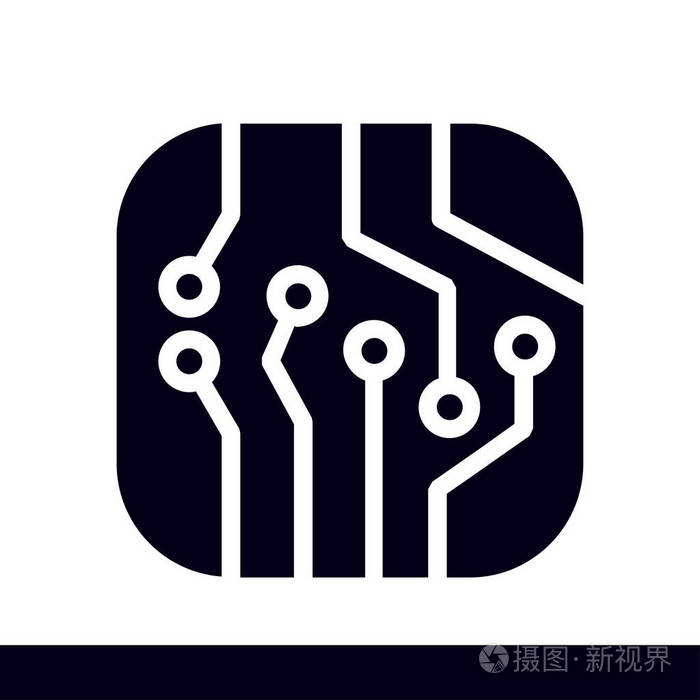 微芯片标志符号