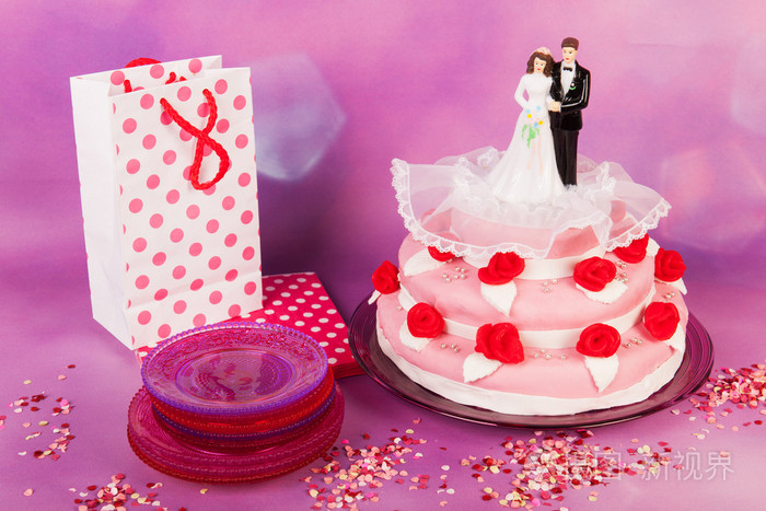 夫妻结婚蛋糕