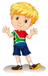 卡通小女孩挥手可爱的亚洲女孩在汽车后座挥手告别卡通森林场景-向