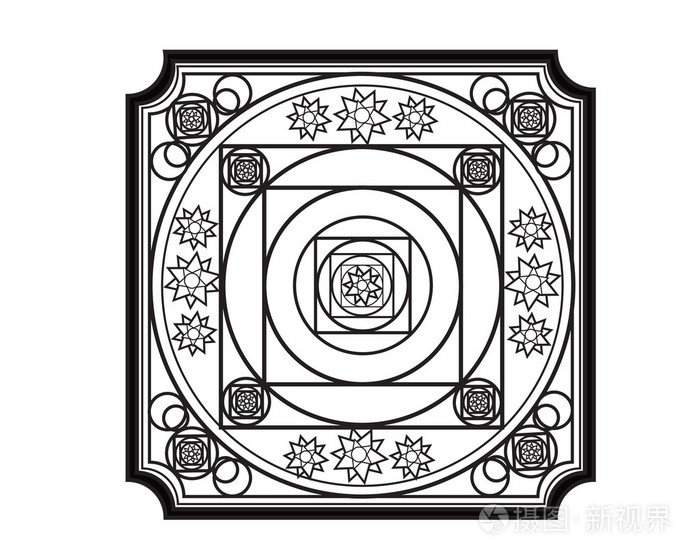 曼荼罗图案