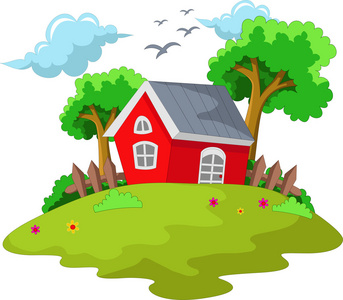 您设计的卡通房子照片