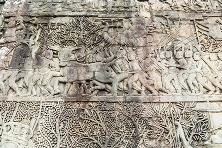 浅浮雕关公图片