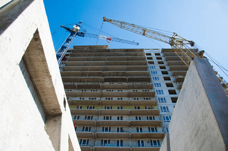 多层建筑。多层住宅建筑施工