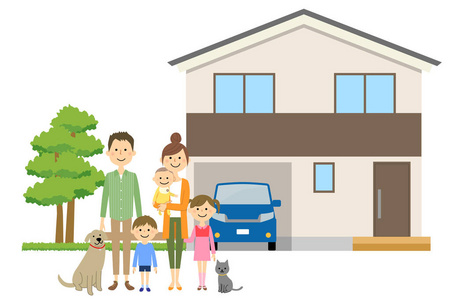 家庭关系图片-家庭关系素材-家庭关系插画-摄图新视界