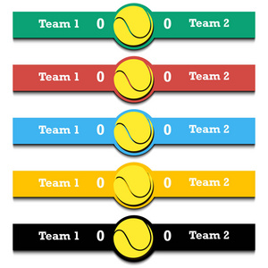 设置的网球比赛得分图片