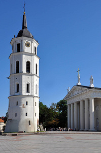圣斯坦尼斯劳斯大教堂在维尔纽斯