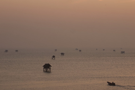 泰国湾的早晨