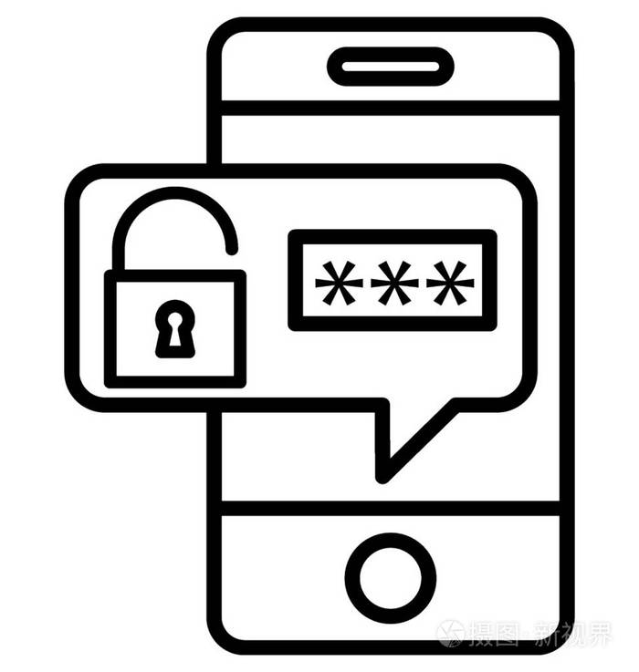 解锁的矢量图标插画-正版商用图片0czazp-摄图新视界