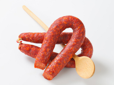 横山辣肠辣香肠照片