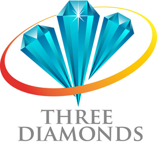 三只蓝色的钻石