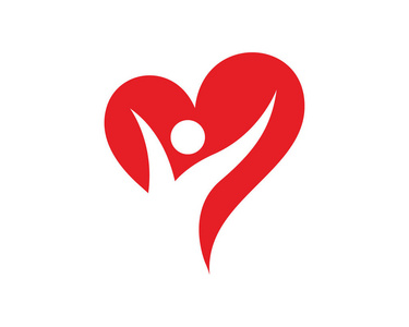 人们爱 logo 模板设计矢量, 会徽, 设计理念, 创意符号, 图标照片