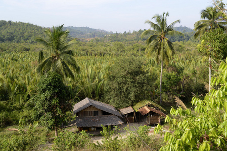 亚洲缅甸 Myeik 景观