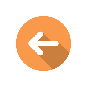 向左指示箭头箭头指向左的图标照片