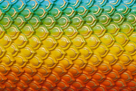 金黄色的龙鳞图片