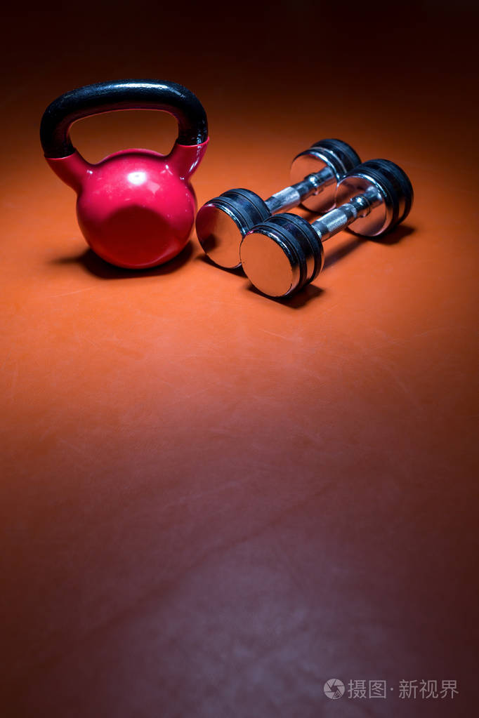 哑铃的特写照片