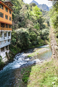 龙胜温泉公园山溪