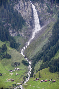 近劳森传在瑞士阿尔卑斯山的高山景观