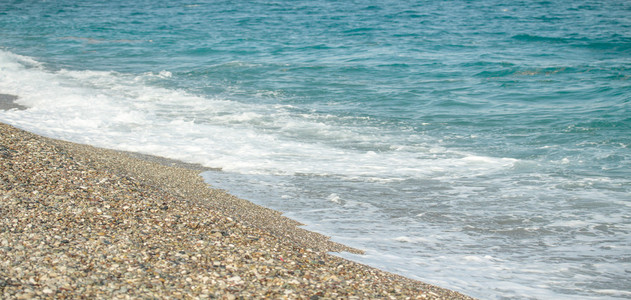 海波浪泡沫