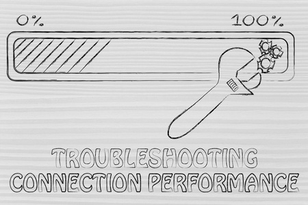 故障排除连接性能的概念