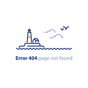 找不到页面，404 错误，web 网页横幅，搜索结果的概念