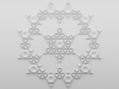 抽象的三角形几何背景图