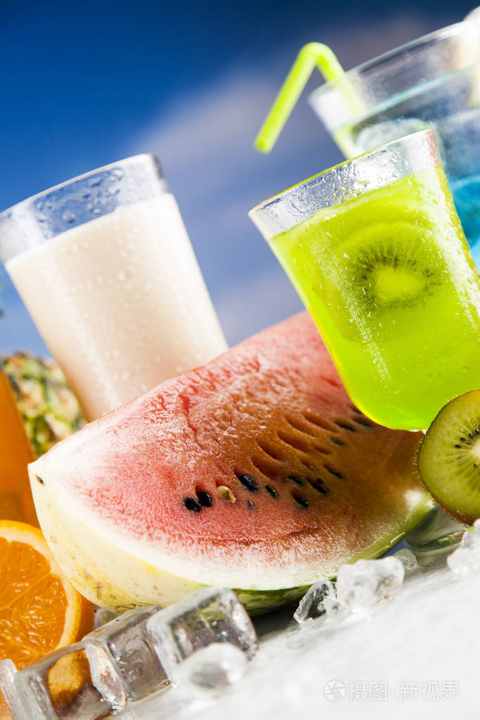 各种各样的冷饮