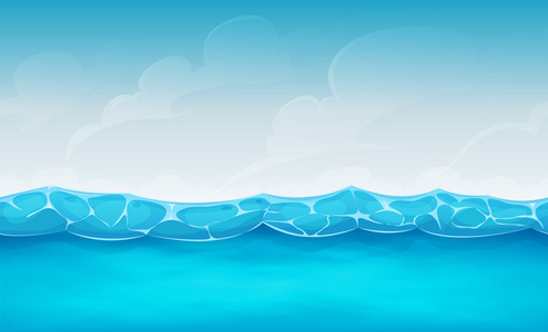 面朝大海的漫画图片