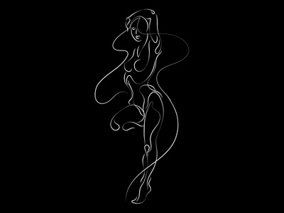 曲线的轮廓图片