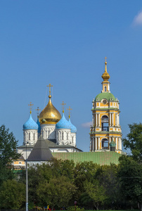 novospassky 修道院，莫斯科，俄罗斯