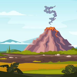 火山背景图片 火山背景素材 火山背景插画 摄图新视界 火山背景图片 火山背景素材 火山背景插画 摄图新视界