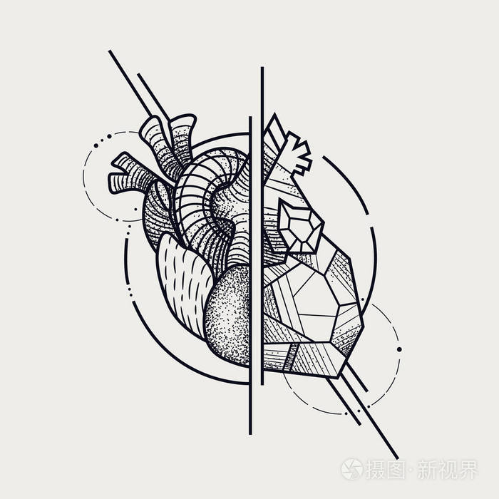 在衣服上印刷的素描.抽象矢量艺术