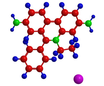 溴化乙锭分子的结构