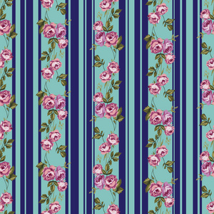 条纹的玫瑰图片