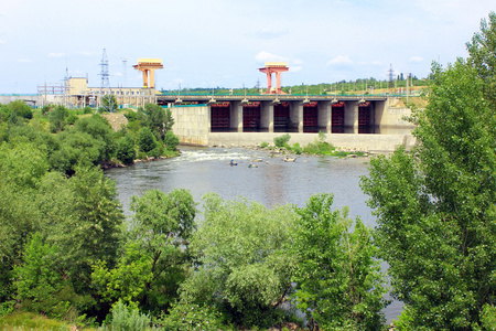 南布和河水力发电站图片