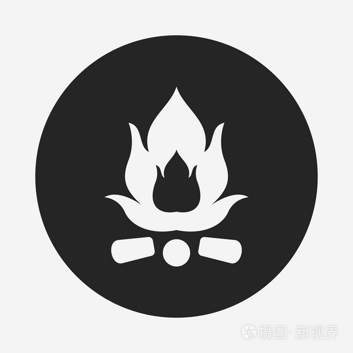 篝火图标