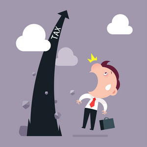 高税收高昂的生活成本照片