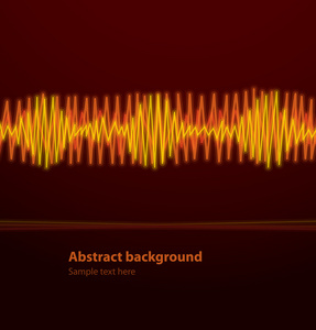 像声波一样的抽象背景