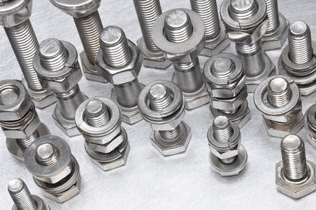 螺栓和螺母照片