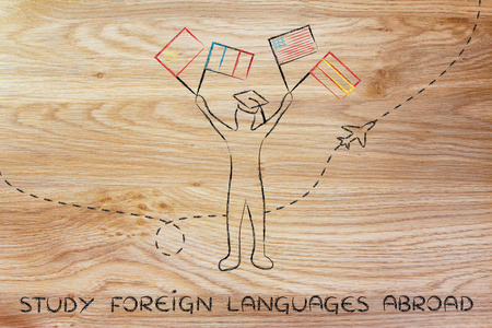 研究国外外语课程图片